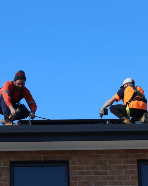Commercial solar installation for an ACT business